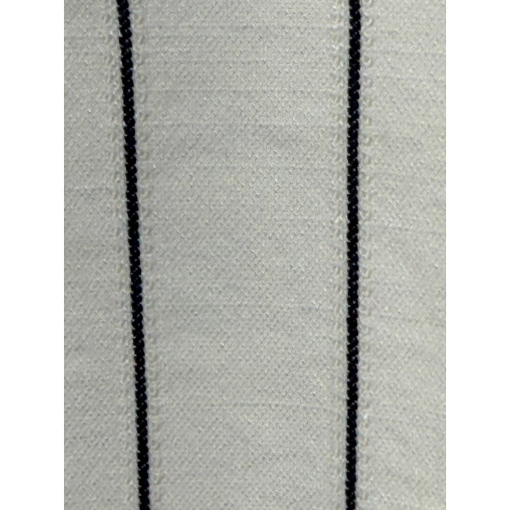 DKNY Womens White Pinstripe Single Button Blazer Jacket Sz 4 - Picture 4 of 11